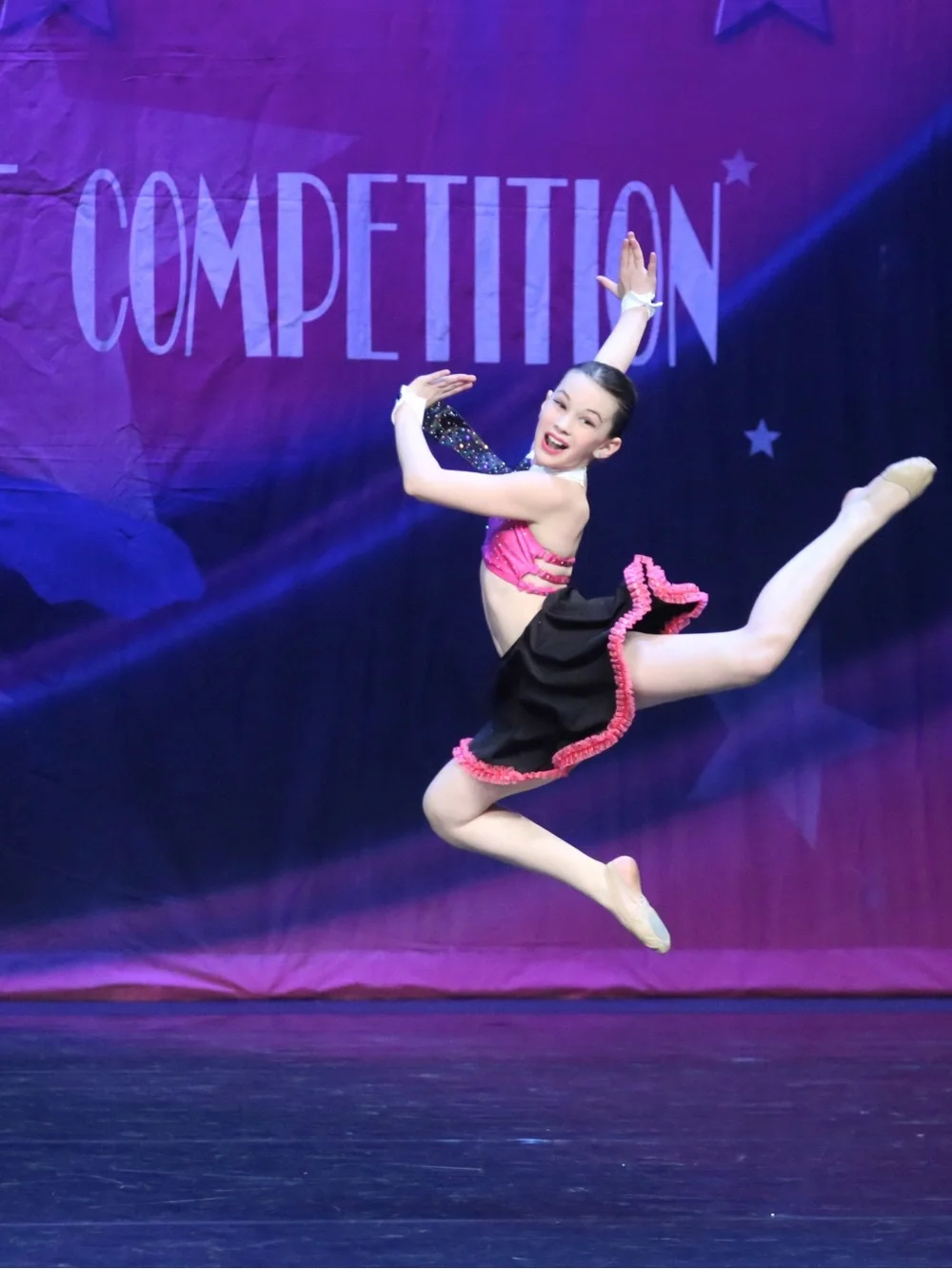 Girls Custom 2-Piece Solo Competition Dance Costume